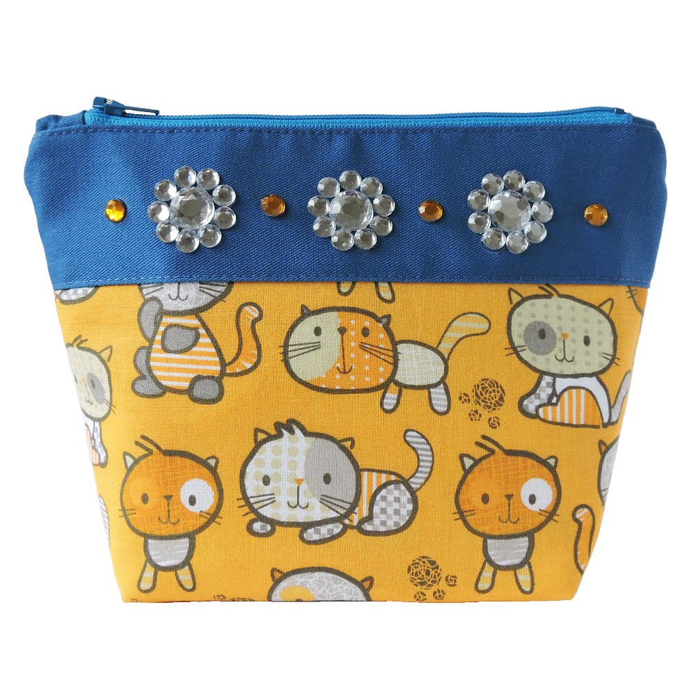 Cats Cosmetic Purse